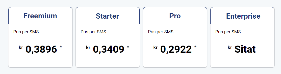 Faktureringsdelen. Oversikt over abonnementsplaner for MainBrainer