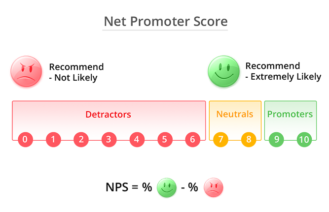 Net promoter score recommendation example