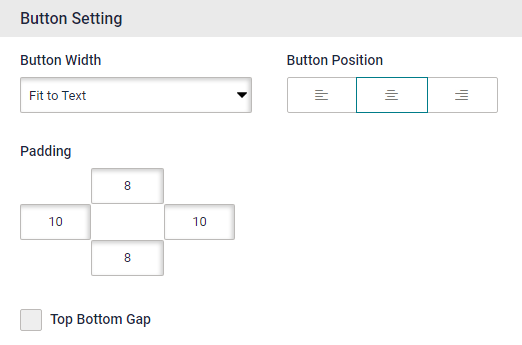Survey creator button styling options