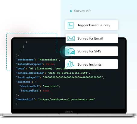 Survey APIs for easy integrations
