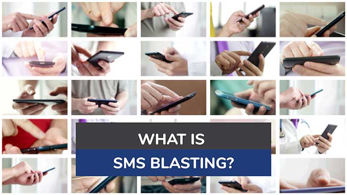 What is SMS blasting